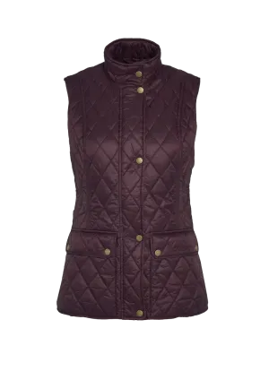 Ws Otterburn Gilet Black Cherry